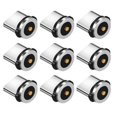 9 Pcs Magnetic Charging Cable Usbc Adapter Charger Connector Tip Type picture