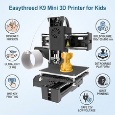 EasyThreed K9 FDM Mini 3D Printer 0.4mm Nozzle High Precision Printing Machine picture