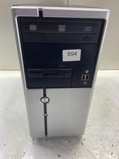 Vintage Retro Silver and Black mATX Case picture