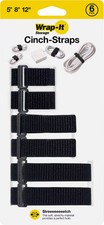 Wrap-It Storage - Cinch-Straps Assorted 6-Pack (5