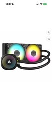 Corsair Nautilus 240 RS ARGB 240mm Liquid CPU Cooler Radiator RGB Fans Black picture