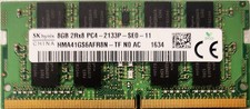 SK Hynix 8GB 2Rx8 PC4-2133P DDR4 2133MHz Laptop RAM SODIMM HMA41GS6AFR8N-TF picture