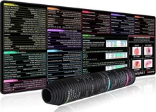 SQL Cheat Sheet Mouse Pad Database Shortcut Key Desk Mat 80x30 cm 0406 picture
