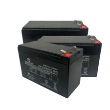 Minuteman CPE1000 UPS Battery Replacement Kit (3 Pack) 12V 7AH High-Rate AGM picture