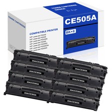 High Quality 05A CE505A Toner for HP LaserJet P2055dn P2035 P2035n Printer - 8PK picture