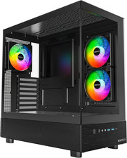 XR Panoramic ATX Gaming PC Case, Mid Tower, 3 ARGB PWM Fans, Black picture