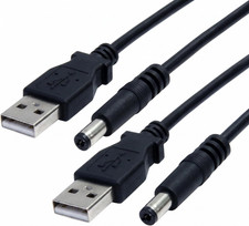 StarTech 3FT USB to Type M Barrel DC Power Cable (Pack of 2) picture