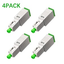Lots 5dB SC APC Connector Fiber Optic Optical Attenuator Single Mode Metal Green picture