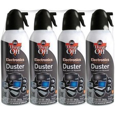 DUST-OFF(R) 10OZ DISPSBLE DUSTER 4PK DPSXL4 Office Supplies picture