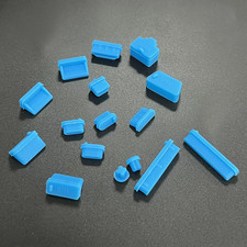16Pcs/Set Universal anti Dustproof Notebook Port Plug Silicone Protector USB Ela picture