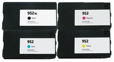 4PK Reman HP 952XL 952 Ink Cartridge Officejet Pro 8710 8715 8716 8720 8725 8728 picture