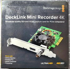 New Blackmagic Design DeckLink Mini Recorder 4K HDMI 6G-SDI PCIe Capture Card picture