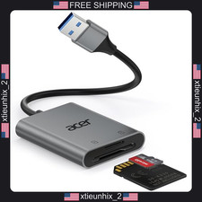 USB A 3.0 SD Card Reader for Windows Mac Linux Micro SD Compact Aluminum picture