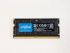 Crucial 32GB 1x32GB DDR5 4800 CL40 SO-DIMM Laptop Memory CT32G48C40S5 picture