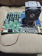 supermicro h11ssl-i rev 2.0 + 7v12 cpu 64c 128th unlocked + AMD 4u cooler combo picture