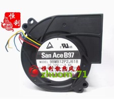 1PC Delta 9BMB12P2J618 12V 3.8A 9733 9CM High air volume barbecue exhaust fan picture