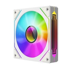 Jungle Leopard Prism 120mm 4 Pro ARGB Case Fan White Edition,Infinity Mirror ... picture