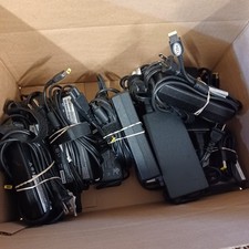 Lot of 10 Lenovo 135w Yellow Square Slim Tip Power Adapter picture