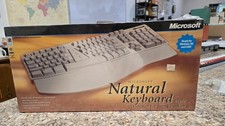 Vintage Microsoft Natural Keyboard Elite SEALED PS/2 and USB - NOS picture