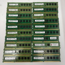 [Lot of 20] 4GB) Micron DDR3 1600MHz PC3-12800U Desktop RAM Memory DIMM *READ* picture