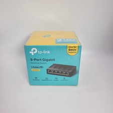 TP-Link LS1005G 5-Port Gigabit Ethernet Switch LiteWave Plug & Play Fanless New picture