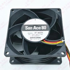 SanAce 80 XF-46255 12V 3.8A 8038 Double Ball  4-wire Server Cooling Fan picture