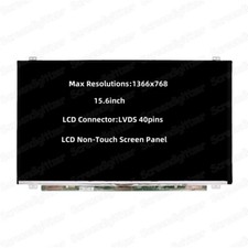 Replacement Screen For LTN156AT30-T01 HD 1366x768 Glossy LCD LED Display picture
