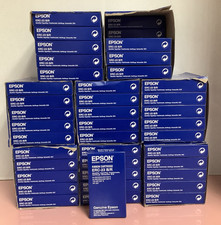 LOT OF 79 Genuine Epson ERC-23 B/R Black/Red Ribbon Cartridges picture