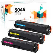 3 Pack CLT-K504S 504S Color Toner Set For Samsung CLX-4195N CLX-4195FN 4195FW picture