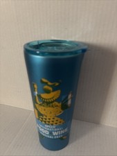 2023 Disney Parks Epcot Food & Wine Festival Corkcicle Metallic Tumbler Bottle picture