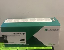 Genuine Lexmark B231000 Black Toner Cartridge 3000 Page-Yield OEM Sealed picture