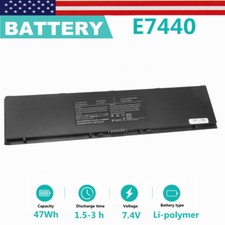 47wh Battery for Dell Latitude 14 7000 E7440 E7450 E7420 Type 3RNFD 34GKR picture