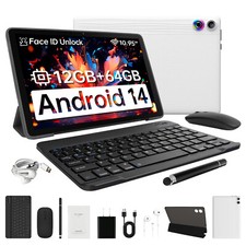 AEEZO 11 inch Android 14 Octa-Core 12GB RAM 64GB ROM Tablet with Keyboard picture