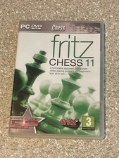 Fritz Chess 11 Extra Play PC Game Disc Case - Rare Cover Variant ChessBase PAL picture