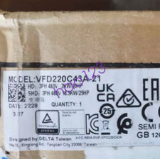 VFD220C43A-21 DELTA Frequency converter 22kw 30HP 3Phase AC380-480V DHL/FedEx picture