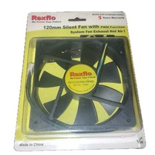 Rexflo 120mm Silent Case Fan w/ 4 pin fan power connector and PWM function picture