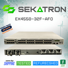 🔀 Juniper EX4550-32F-AFO • 32× 10G SFP+ • Airflow Out 1× PSU • Tested ⚡FastShip picture