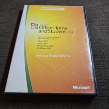 Microsoft Office 2007 Home Student Service Desk Edition PC w Product Key picture