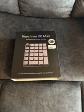 Keychron K0 Max Wireless Mechanical Number Pad GATERON BROWN w/SHINE THROUGH CAP picture