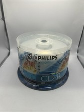 Phillips CD-R NEW 50 Pack 700MB 80 Mins 52x Speed picture