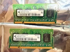 Qimonda Two 512MB PC2-4200S 2Rx16 SO-DIMM For Laptop picture