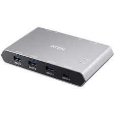 Aten-New-US3342 _ ATEN 2-PORT USB-C SHARING SWITCH WITH POWER PASS THR picture