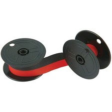 Porelon 11216 Universal Twin Spool Calculator Ribbon, 6-Pack,Black/red picture