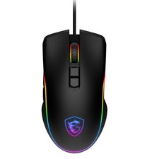 MSI Forge GM300 Lightweight Gaming Mouse - USB, RGB, Adjustable up to 7200 DPI - picture