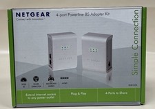 Netgear 4-Port Powerline 85 Adapter Kit XEB1004 picture