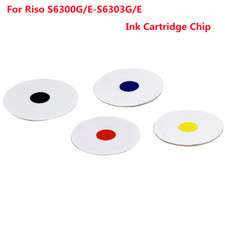 4PC Ink Cartridge Chips for Riso Comcolor 3050 7050 9050 S-6300G/E- S-6303G/E picture