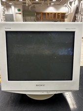 Integrated Audio 17 Inch Sony Multiscan G220S CRT Monitor. Tested and Working. picture