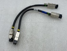 X2 Cisco CAB-SPWR-30CM 3750X 3560x 3850X 30cm Stack Power cable 37-1122-01 RevA0 picture
