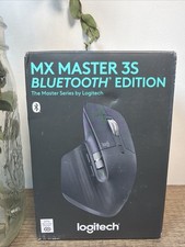 NEW LOGITECH MX MASTER 3S BLUETOOTH EDITION WIRELESS MOUSE BLACK 910-007500 picture