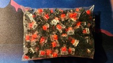 104x Outemu (Redragon) red linear switches 3 pin for mechanical keyboards picture